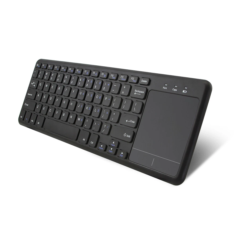 Belaidė Kompiuterio Klaviatūra Daugiafunkcinis Touchpad 78 Klavišą Mažas Keybord Office Klaviatūra Su Pelės Funkcija Touch Padas Lapop PC