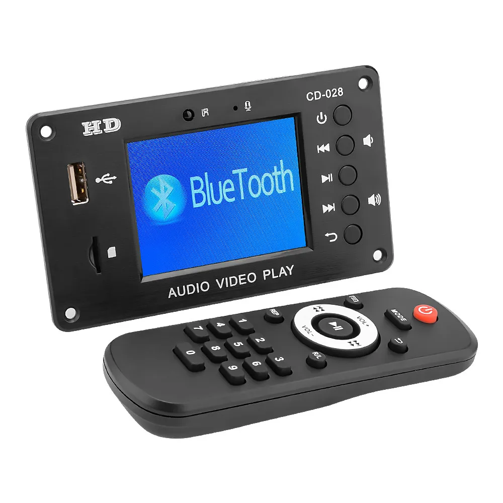AIYIMA Bluetooth 5.0 MP3 Dekoderis Grotuvas AUX USB TF Kortelė, FM Radijas Dekodavimo Modulį 