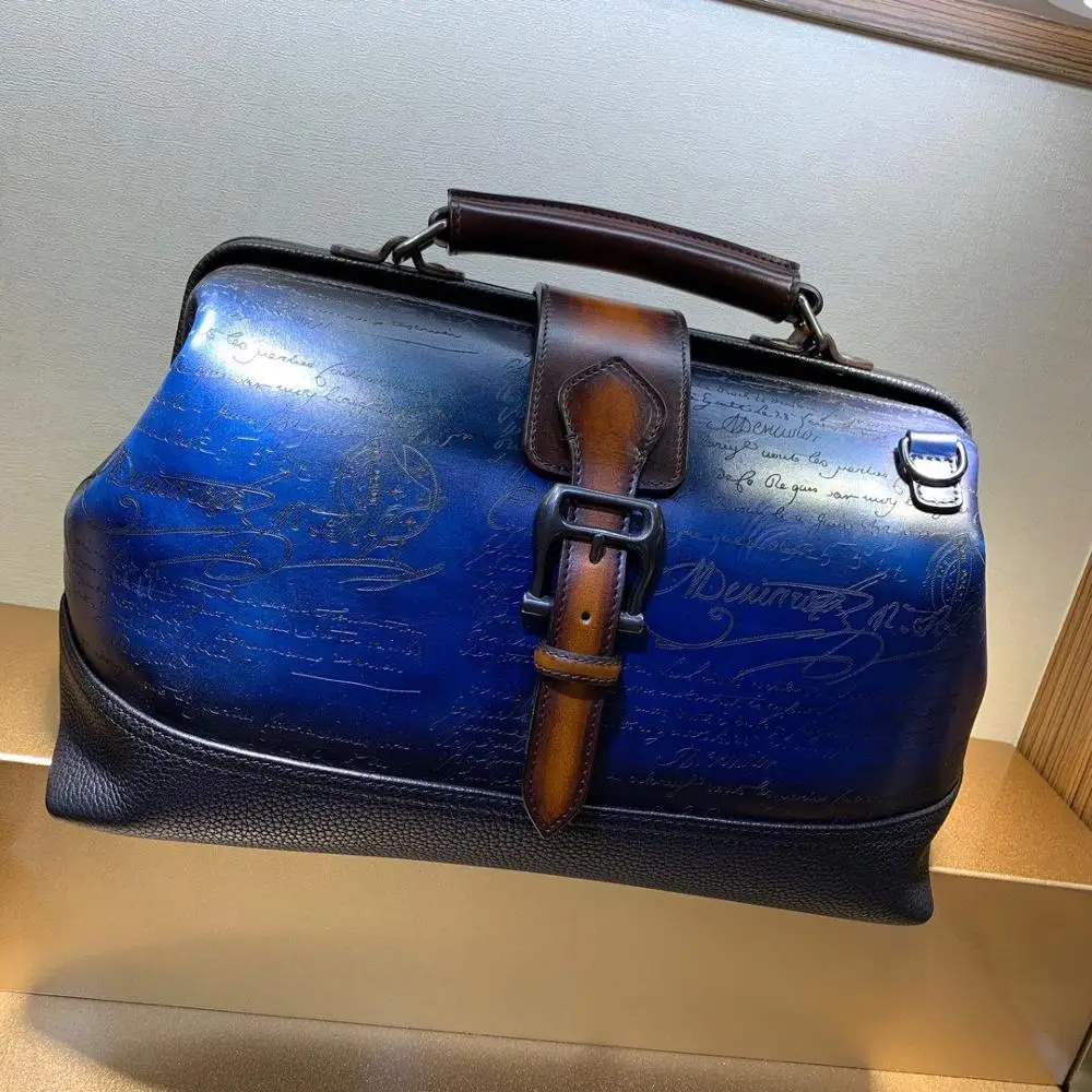 Seetooluxury odiniai krepšiai Verslo krepšiai ranka glostydamas kelioniniai krepšiai vyrų rankinio bagažo krepšys moterims krepšys, kelioninis krepšys duffle bag
