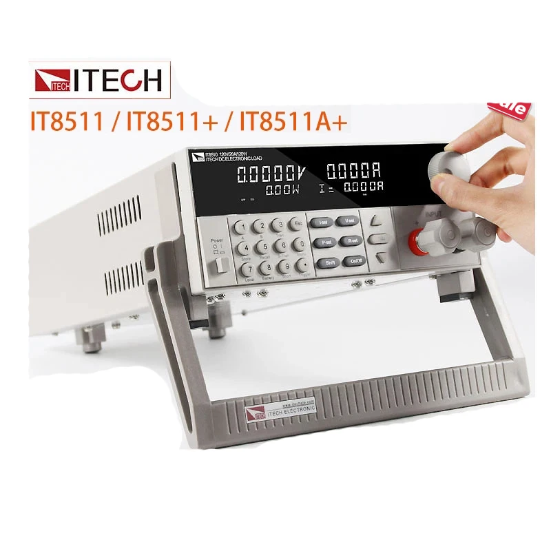 ITECH IT8511A+ Programuojamas DC Elektroninių Apkrovų IT8511 150 V/30A/150W Trumpojo Jungimo & Baterija Bandymo Instrumetation IT8511+