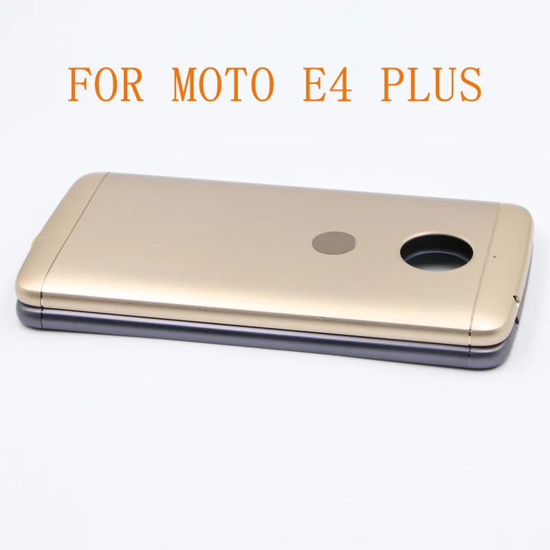 Aukštos Kokybės Moto E4 Plius Galinio Baterijos Dangtelio Atveju, Durys, Galinis Korpusas Atveju Pakeisti Motorola E4 Plius