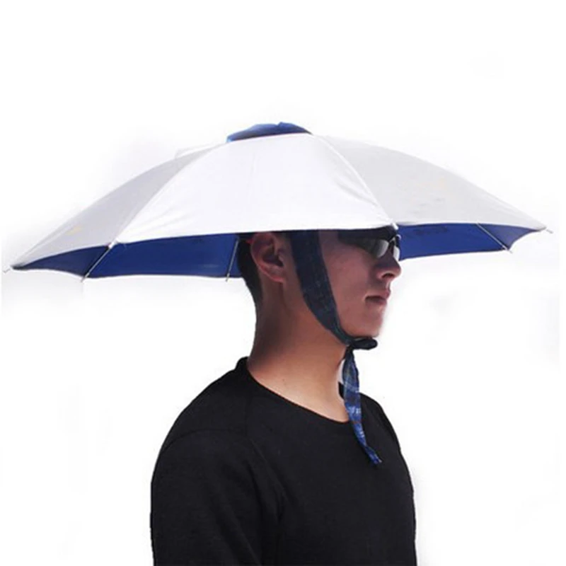 Karšto naujas Skėtis Skrybėlę Rainproof Vėjo Veidrodėliai, Reguliuojama UV Apsauga Laisvą Ranką Saulės, Lietaus Bžūp Žvejybos galvos Apdangalai