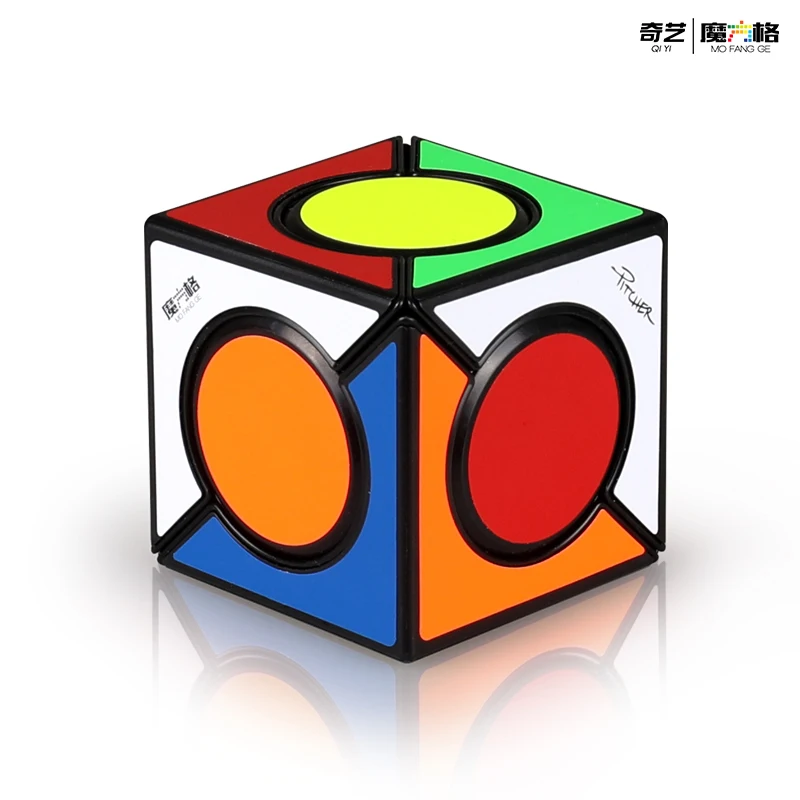 Naujas QiYi Šešių Vietoje Greitis Magic Cube FangYuan Profesinės Puzzle Kubeliai Švietimo Žaislai Vaikams Dovanų Cubo Magico Childern