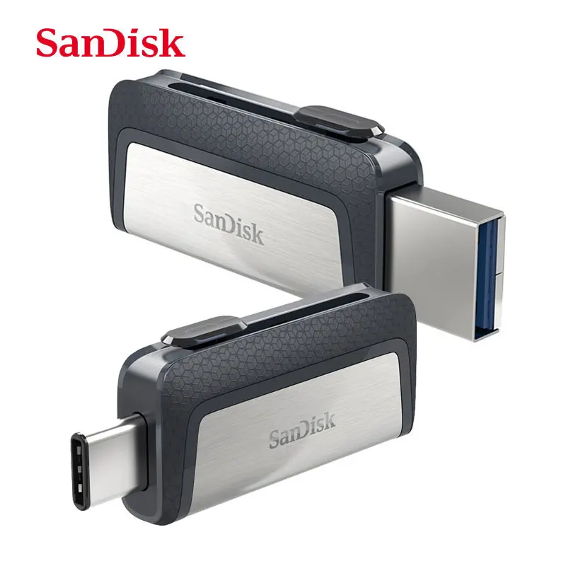 Sandisk Originalaus tipo-c USB 3.0 3.1 usb flash drive, daugiafunkcinis usb pen drive pendrive 32gb 64gb 128gb