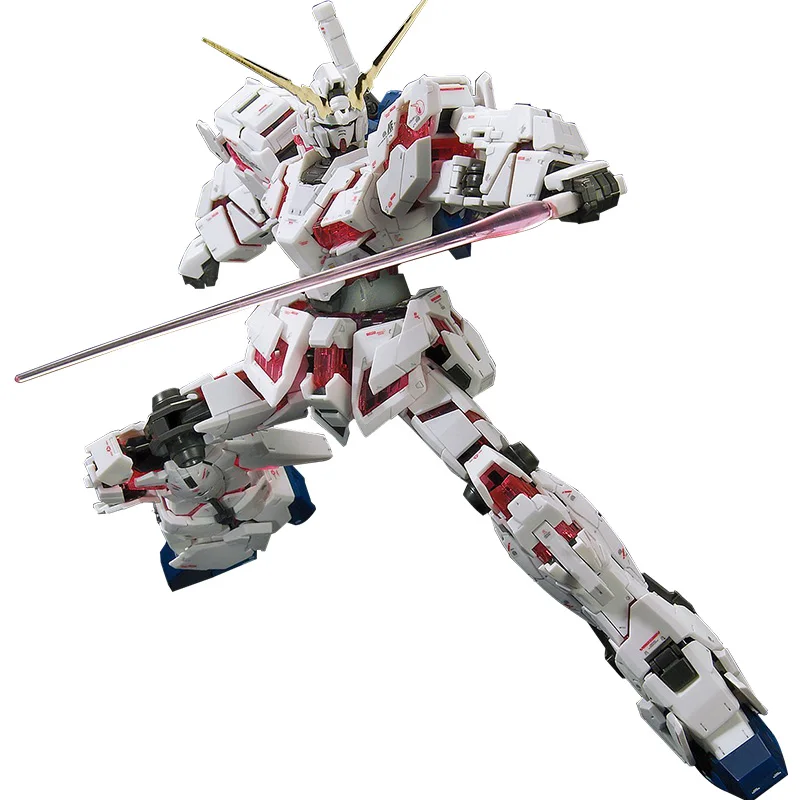 Bandai Gundam Anime Veiksmų Skaičiai Asamblėjos Modelis RG 25 1/144 RX-0 Vienaragis Gundam Sunaikinti Režimą Deformuojamieji Puošyba, Dekoravimas