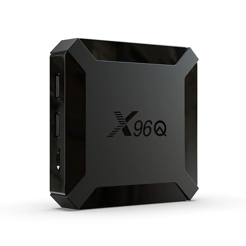 X96Q TV BOX Amdroid10 Allwinner H313 Quad Core, 1G/2G DDR3 1080P Full HD 2.4 G WIFI X96 Smart TV 4K Media Player 