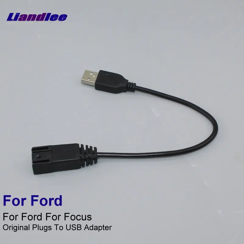 Liandlee Originalus Jungiamas Į USB Adapteris Jungtis, Skirta Ford Focus Automobilių CD, Radijas, Garso laikmenose Kabelis Viela