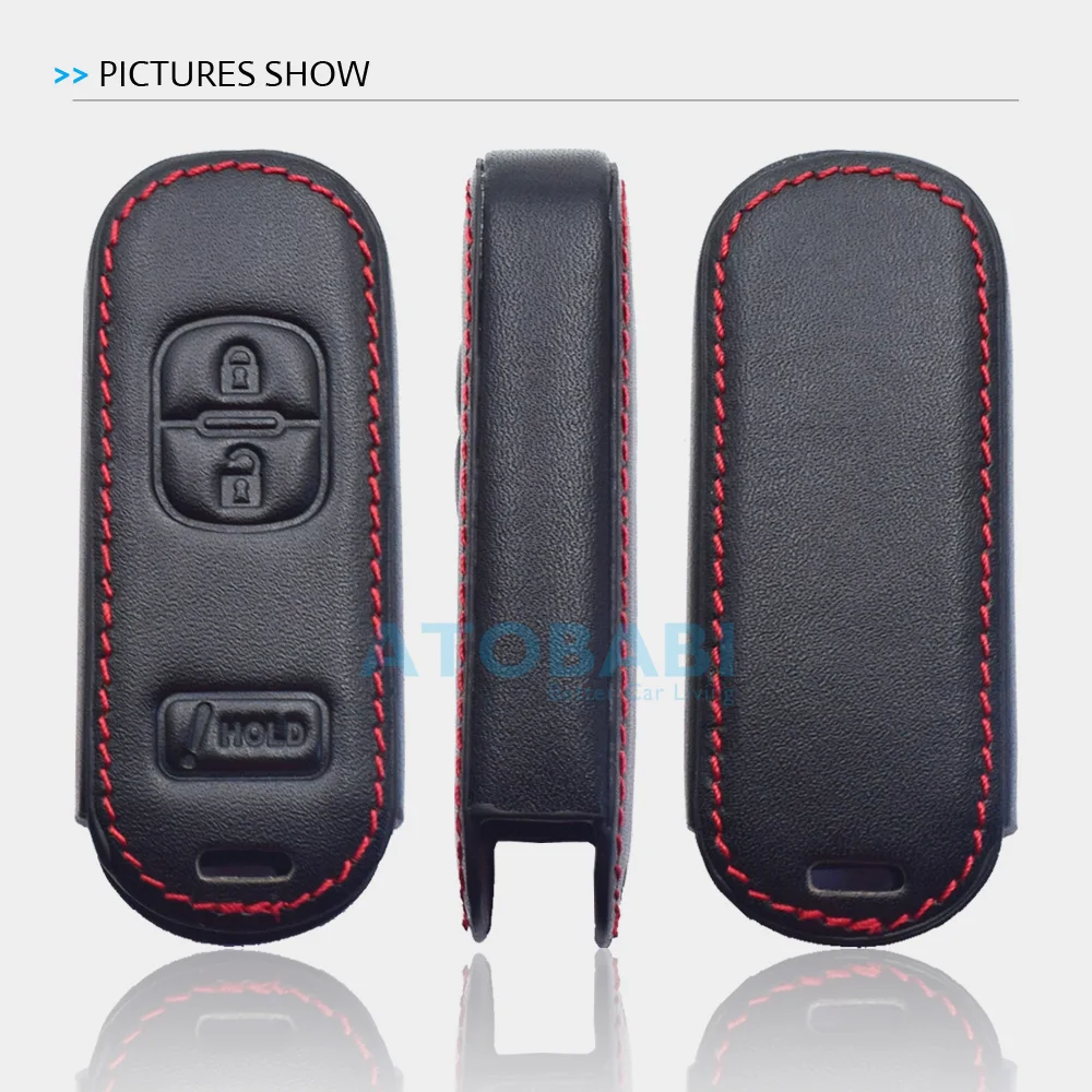 Oda Automobilių Klavišą Atveju Mazda 3 6 CX9 CX3 CX5 CX7 Greitis Smart Remote Keyless Fob Protector Cover 