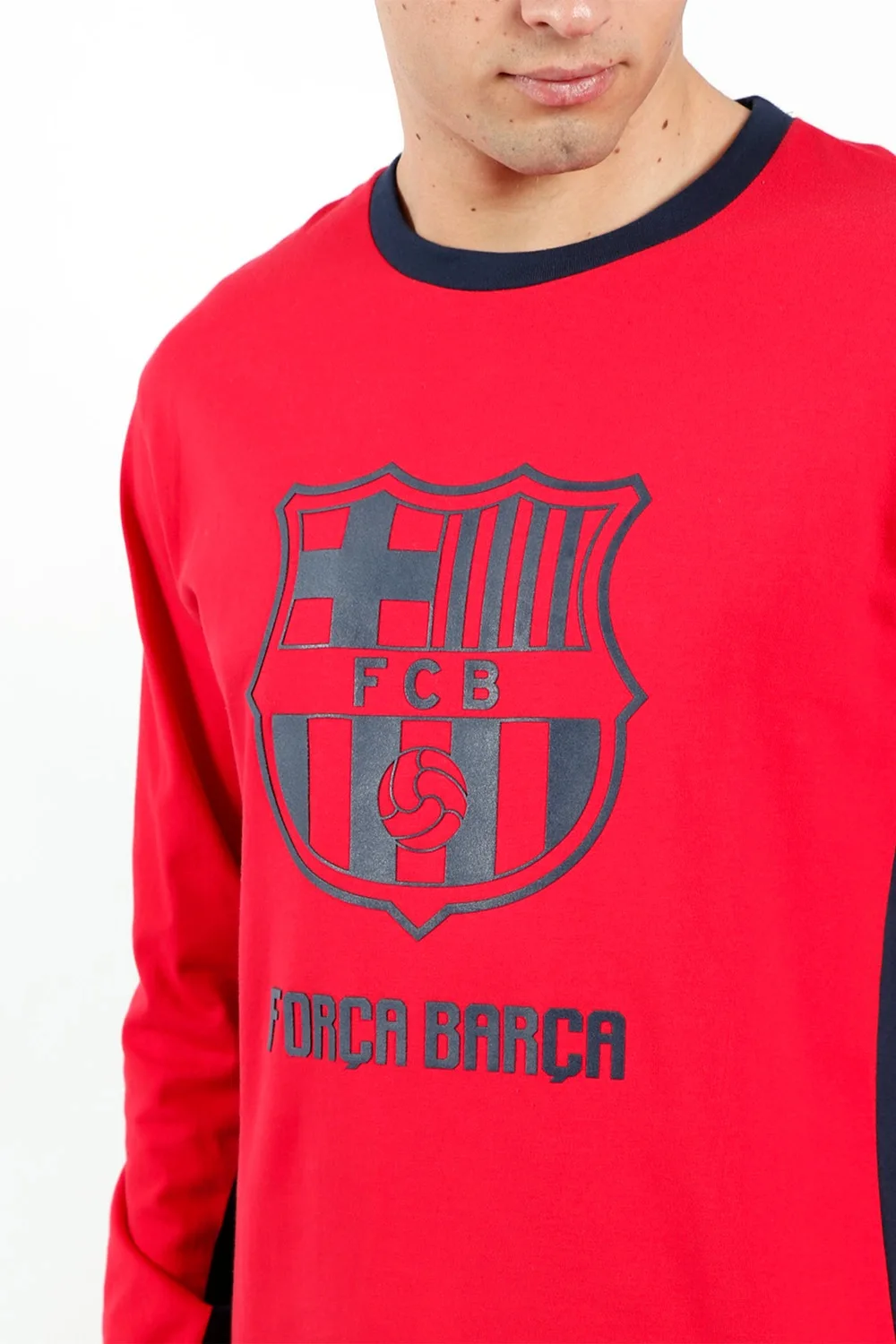 FC Barcelona vyrų pižama, Pilka