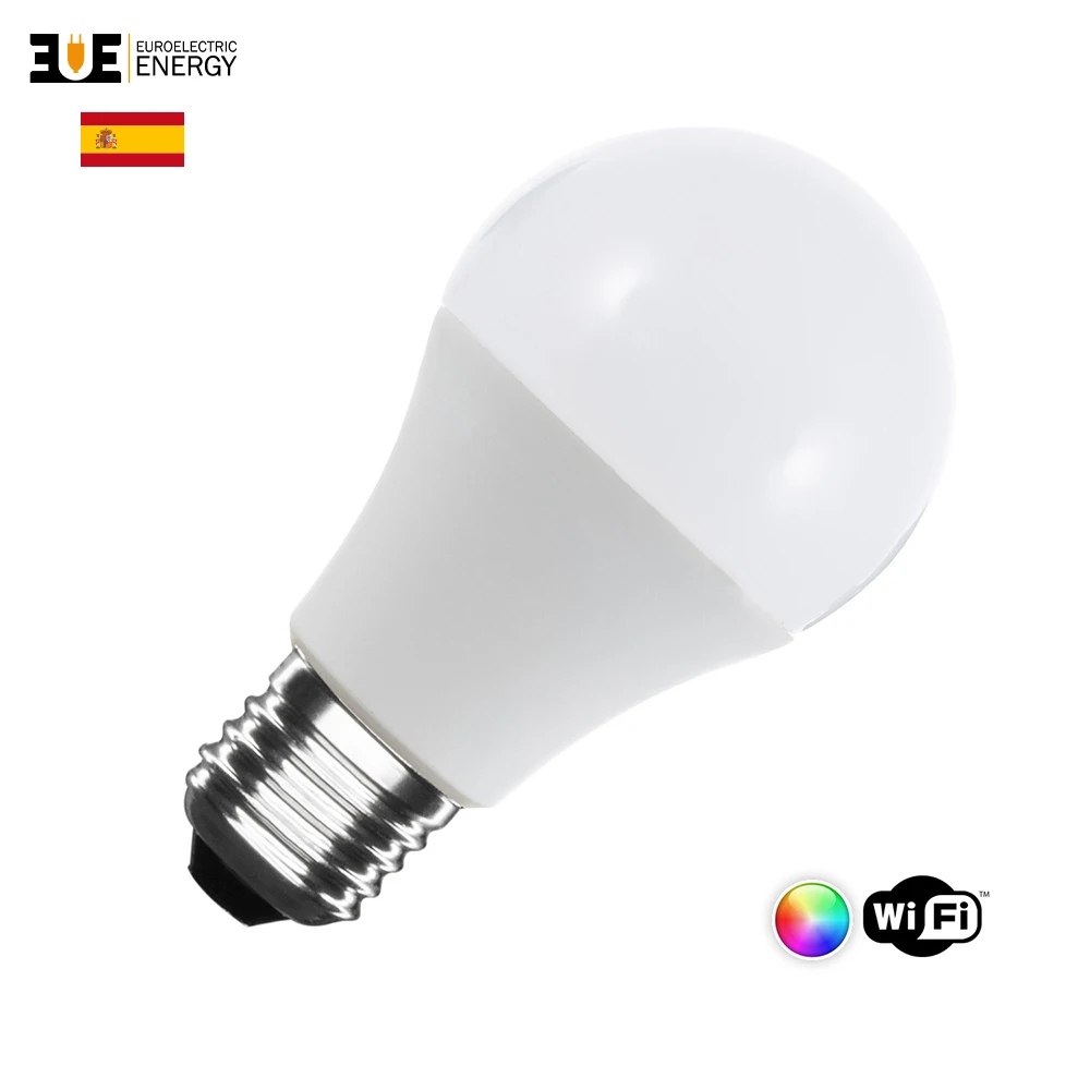 E27 A60 pritemdomi led WiFi smart lemputė RGBW 6W / Suderinamas su 