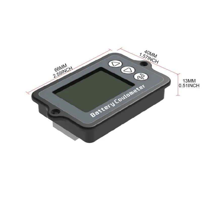 TK15 50/100A Kulono Counter Baterijos Talpa Bandymo Metrų LCD Ekranas Ammeter Voltmeter Ličio Galios Lygis Stebėti