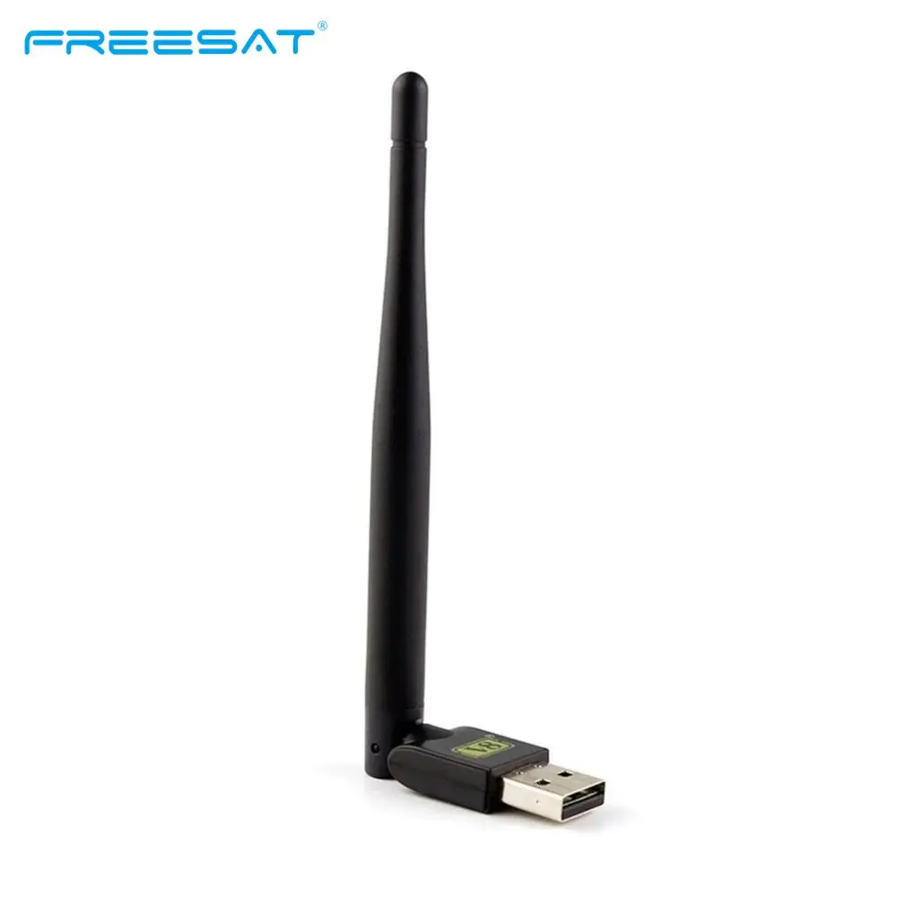Freesat USB WiFi RT5370 Su Antena Freesat V8 Super,V8 Aukso,V7 HD TV Box Skaitmeninis Palydovinis Imtuvas Receptorių Set Top Box
