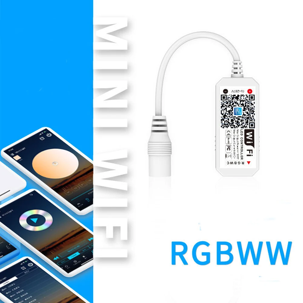 Magija Namų RGBCCT RGBWW Bluetooth Wifi Valdyti Smart phone APP 