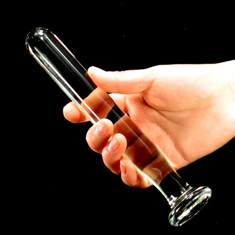 Unisex! Super Ilgas stikline Lazdele Analinis Dildo Moterų Masturbator Vyrų Prostata Masažas Butt Plug Sekso Žaislas, Skirtas Lesbiečių ir Gėjų