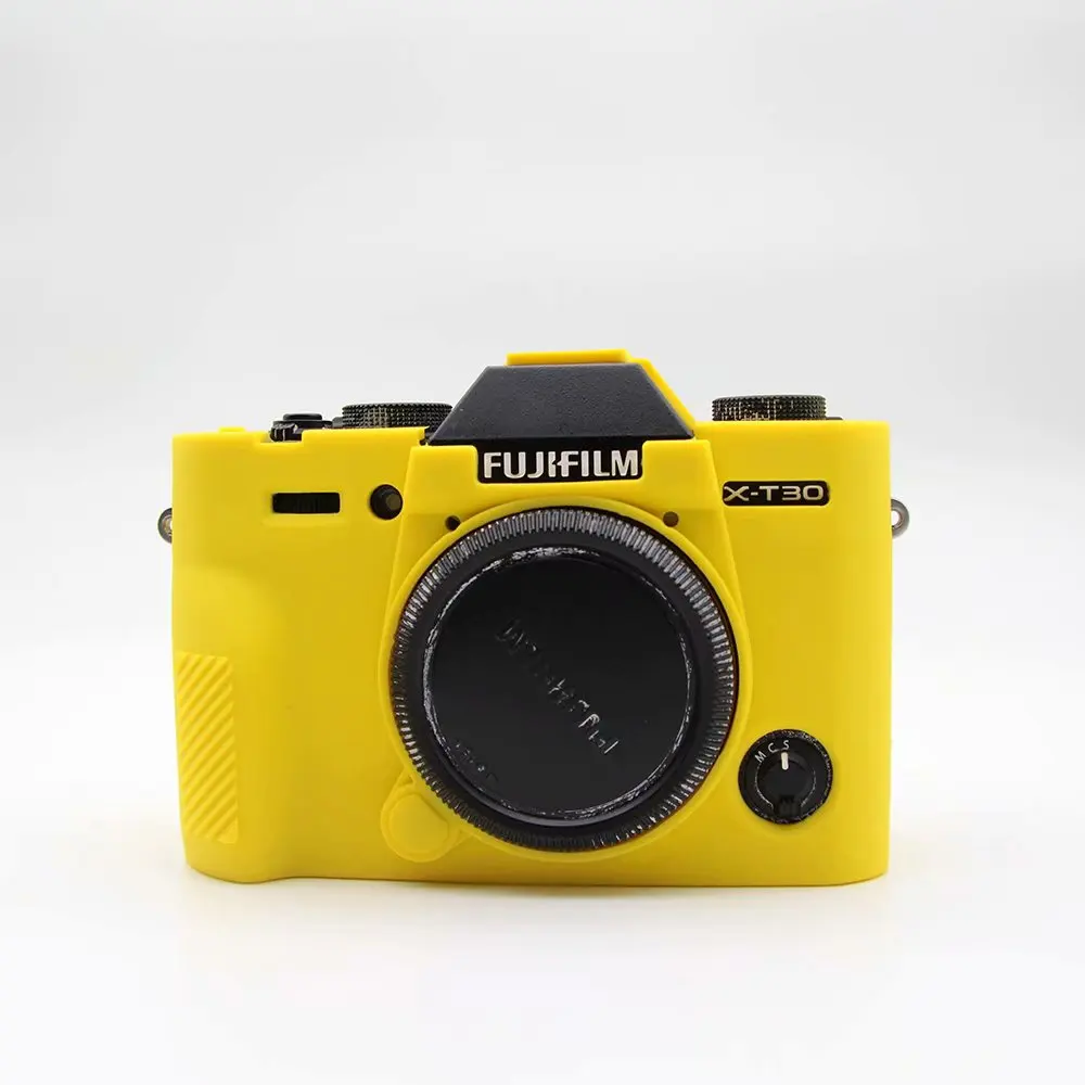 Silikono Atveju Gumos Fotoaparato krepšys Apsaugos Įstaiga Padengti Kamera Vaizdo Krepšys FUJI Fujifilm XT10 XT-10 XT20 XT30 XT-30