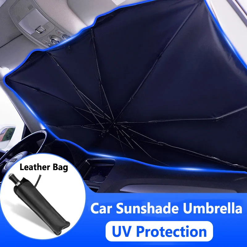 Auto Automobilis skėtį nuo saulės Skėtis Priekinio Lango Saulė Pavėsyje Padengti UV Protector SEDANAS Sedanas prekinis, galinis Stiklo Apsauga, Interjero Priedai