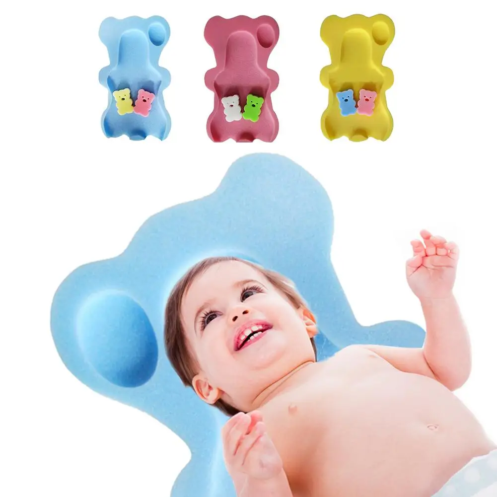 Baby Shower Nešiojamų Oro Pagalvę Lovos Kūdikiams Kūdikiams, Kūdikių Vonia Padas Neslidus Kilimėlis Voniai Naujagimiams Saugos Vonios Kempinė Sėdynės Parama