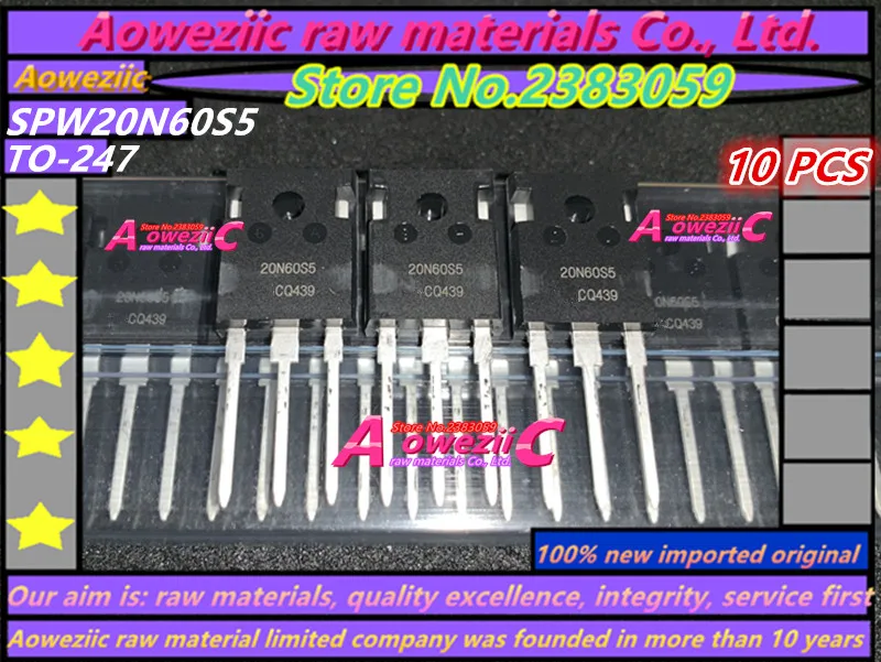Aoweziic naujas importuotų originalus SPW11N60S5 11N60S5 SPW20N60S5 20N60S5 2SK1940 DPG30I400HA TO-247 galios tranzistorius