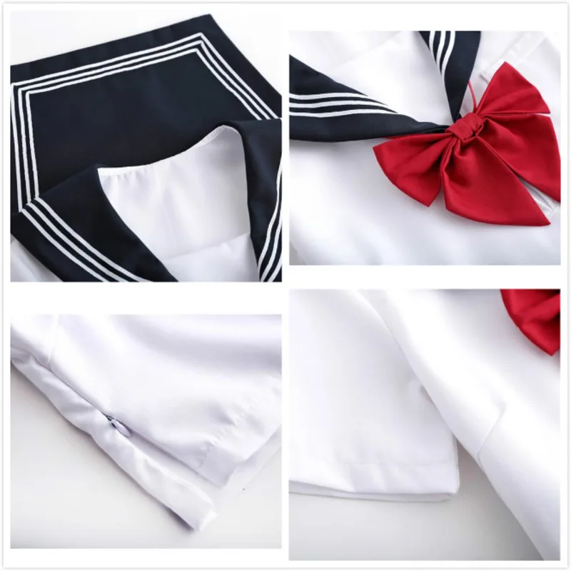 Japonijos Mokyklinę Uniformą Merginos Harajuku Sijonai Kawaii Japones Vaikams Uniformas Kalėjimo Mokyklos Cosplay Kostiumas Sailor Baigimo Rinkinys