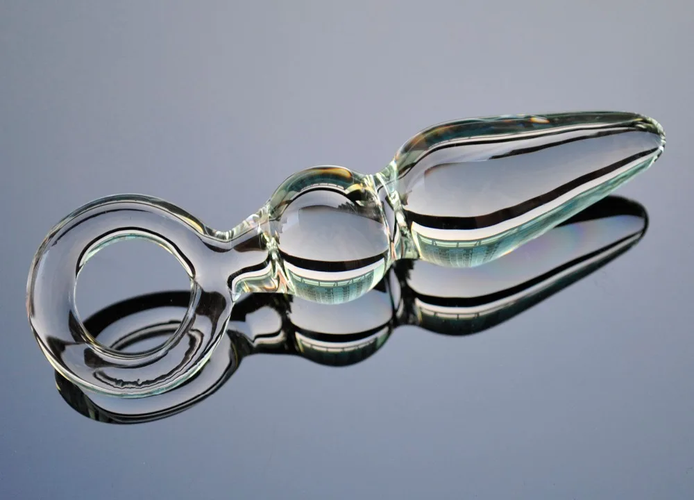 35mm pyrex stiklo butt plug analinis dildo karoliukai, kristalų makšties rutuliukai netikras penis moterų masturbuotis, moterų, vyrų gėjų suaugusiųjų sekso žaislas