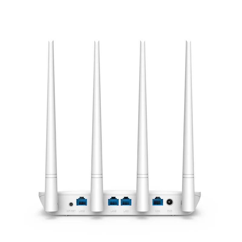 Tenda F6 WIFI Router 300Mbps 2.4 G 802.11 b/g/n 4 Antenos Band WiFi Bevielis Maršrutizatorius Kartotuvas APP Kontrolės,anglų nustatymas