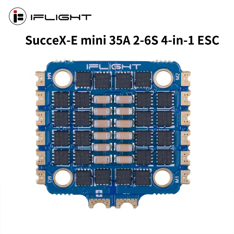 IFlight SucceX-E mini 35A 2-6S 4 1 ESK MCU BB21 F16G Palaiko DShot DShot150/300/600/MultiShot/OneShot už FPV Lenktynių Drone