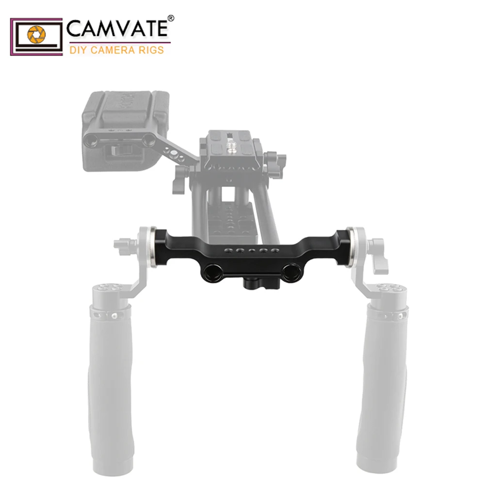 CAMVATE Kamera, Universalus Standartinis 15mm Dvigubas Gnybtas prie žaibolaidžio Su ARRI Rozetės M6 Sriegiu, Skirtas DSLR Fotoaparatas Peties Įrenginys Palaikymo Sistema
