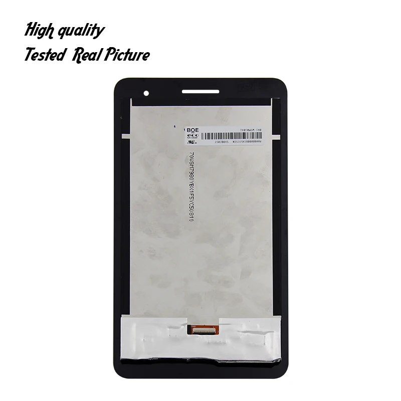 Gražus kokybės 7,0 colių Huawei Mediapad T1-701 T1-701U Tablet jutiklinio ekrano LCD ekranas surinkimas su laisvai įrankiai