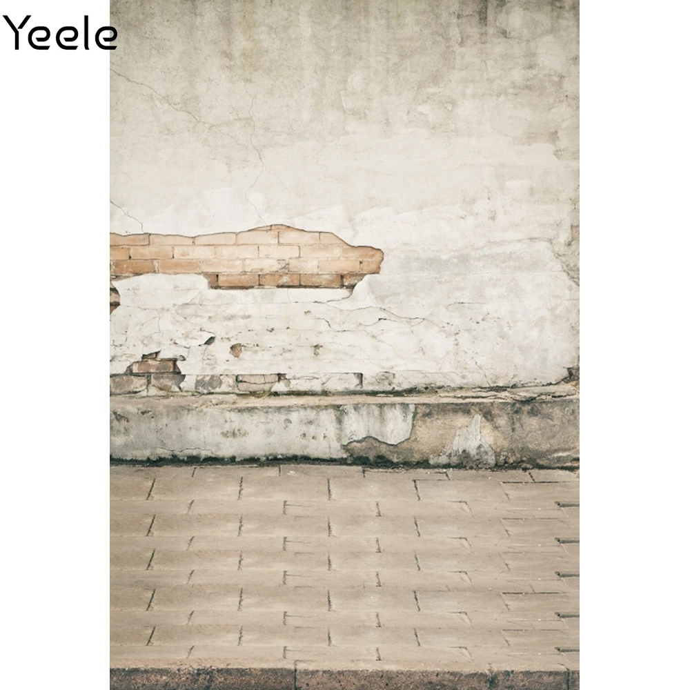 Yeele Grunge Skaldyti, Sienų danga Medinių Kopėčių Fone Photophone fotostudijos Fotografijos Apdaila Individualų Dydį