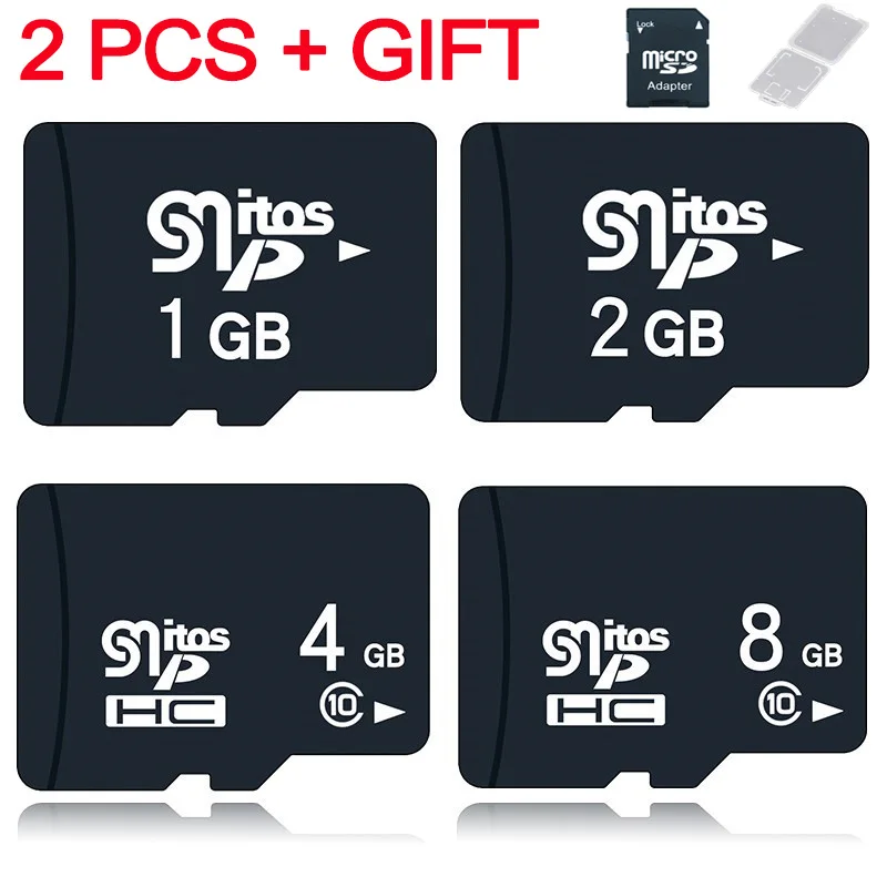 2VNT Originalus Neutralus 512 GB SD Atminties Kortelė 256MB 1GB 2GB 4GB 8GB 16GB 32GB 64GB 128GB 256 GB Micro TF SDCards Mini Carte Memoire