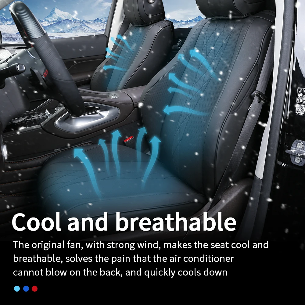 Sėdynės ventiliatorius Skirtas Mercedes gle w167 gls w167 x167 gle 2020 gle 350/amg 450 500e amg išoriniai priedai
