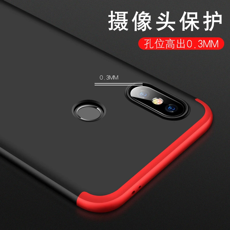 Xiaomi8 Atveju 360 Laipsnių Pilnas korpusas Apsaugotas smūgiams atsparių Atveju Xiaomi Mi 8 Mi8 SE Padengti + Stiklas Raštas