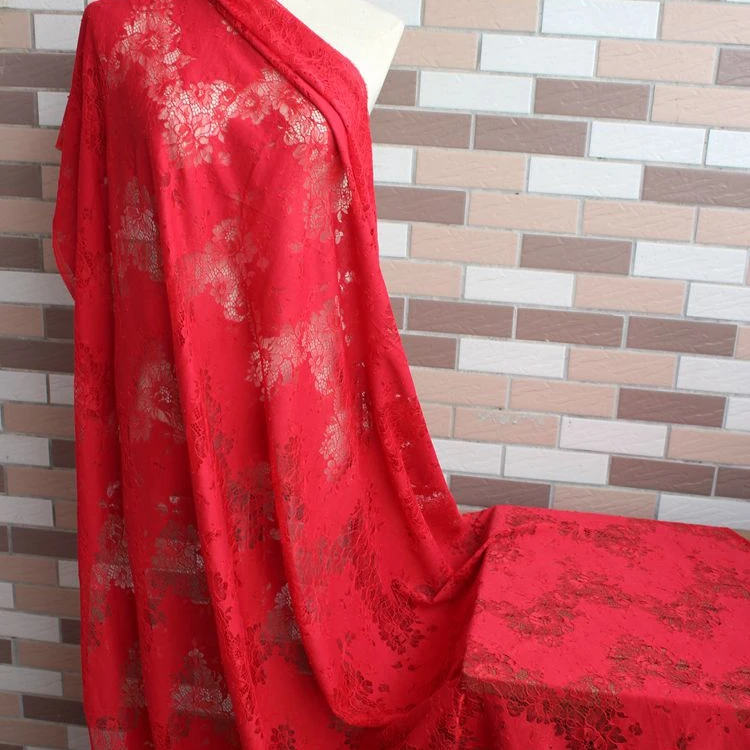 13 spalvų aukštos kokybės eksporto plona medvilnė tekstūra blakstienų nėrinių audinio suknelė marškinėliai audinio suknelė priedai