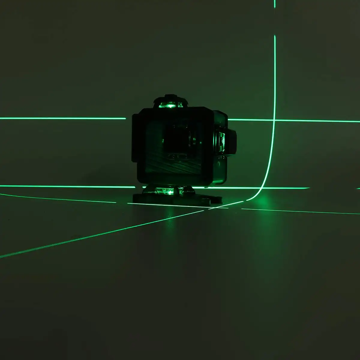 16 Žalia Linijų Lazerio Lygis+laikiklis 3D Savaime išsilyginantis 360 Horizontalus Ir Vertikalus Kryžiaus Lauko Galingas Lazerio Spindulio Linija NAUJAS
