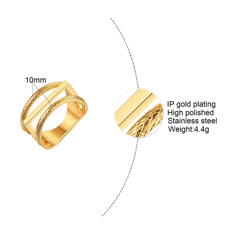 Stilingas Netaisyklingos Geometrinės Žiedas Moterims Aukso Spalvos Šiuolaikinių Hipių Kamino Piršto Žiedai, Šaliai, Papuošalai