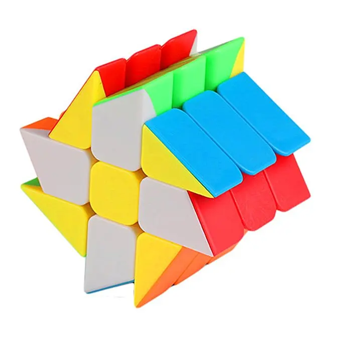 CuberSpeed Moyu vėjo malūnas 3x3 stickerless šviesus magic cube Mofang Jiaoshi Varantys spalva Fenghuolun 3x3x3 greitis kubo galvosūkį