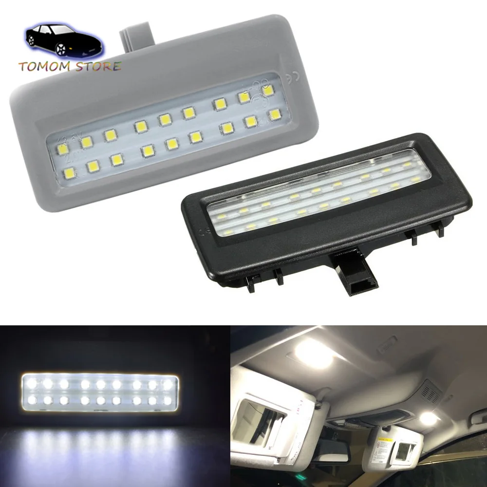 18SMD Ne Klaida Baltas LED Tuštybės veidrodis Šviesos Skaitymo lemputės 7 Serija yra f01 F02 F03 F04 5series F07 F10, F11, auto priedai