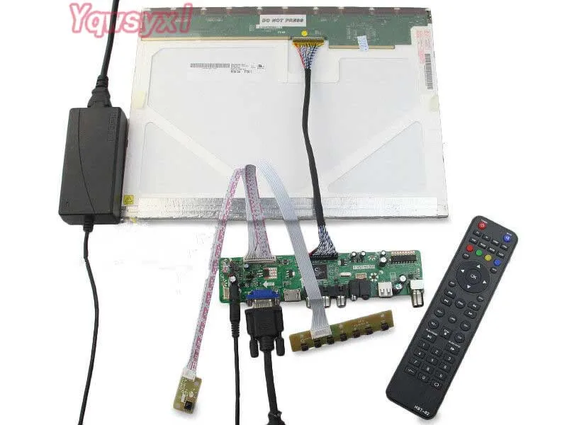 Yqwsyxl Rinkinys LP140WH1 LP140WH2 LP140WH4 TV+HDMI+VGA+AV+USB LCD LED ekrano Valdiklio Tvarkyklę Valdyba