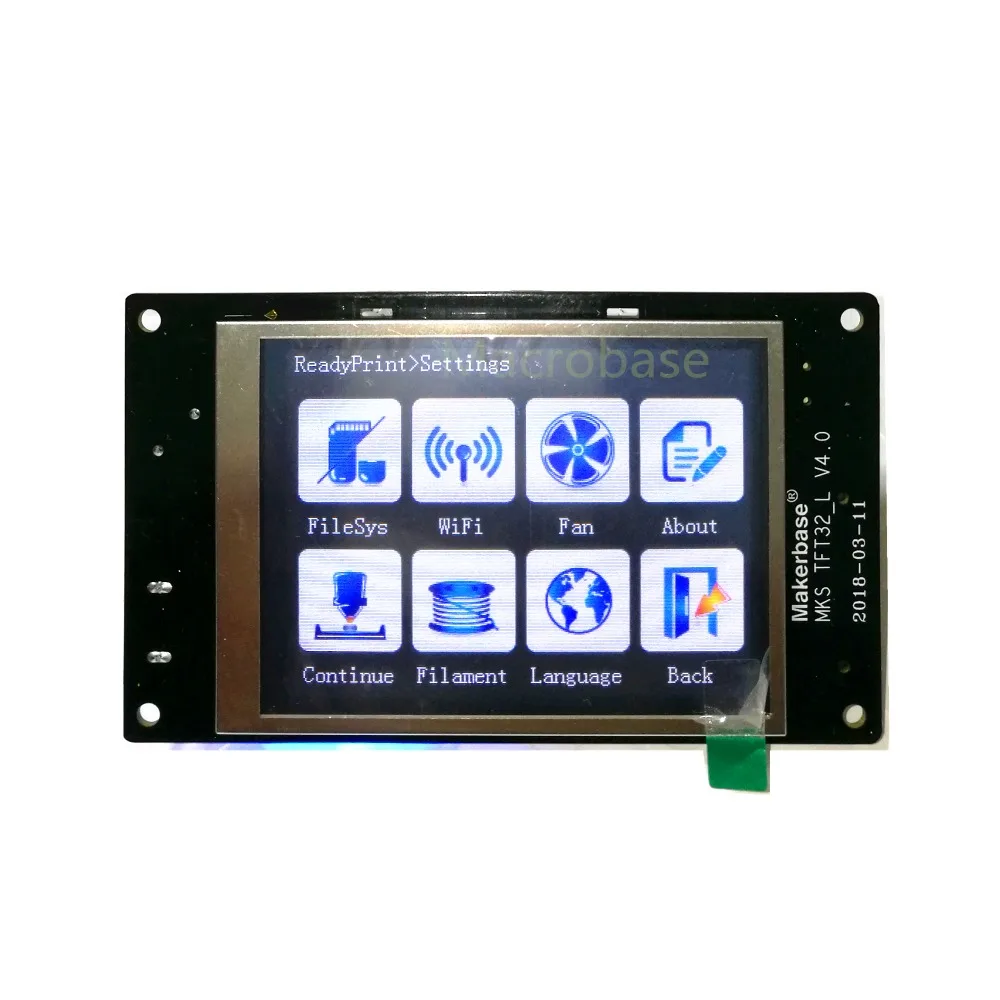 MKS TFT 32 v4.0 touch screen + MKS Lizdas SD kortelės išplėtimo modulis splash lcd TFT 32 neliesti TFT3.2 rodyti RepRap TFT ekranas