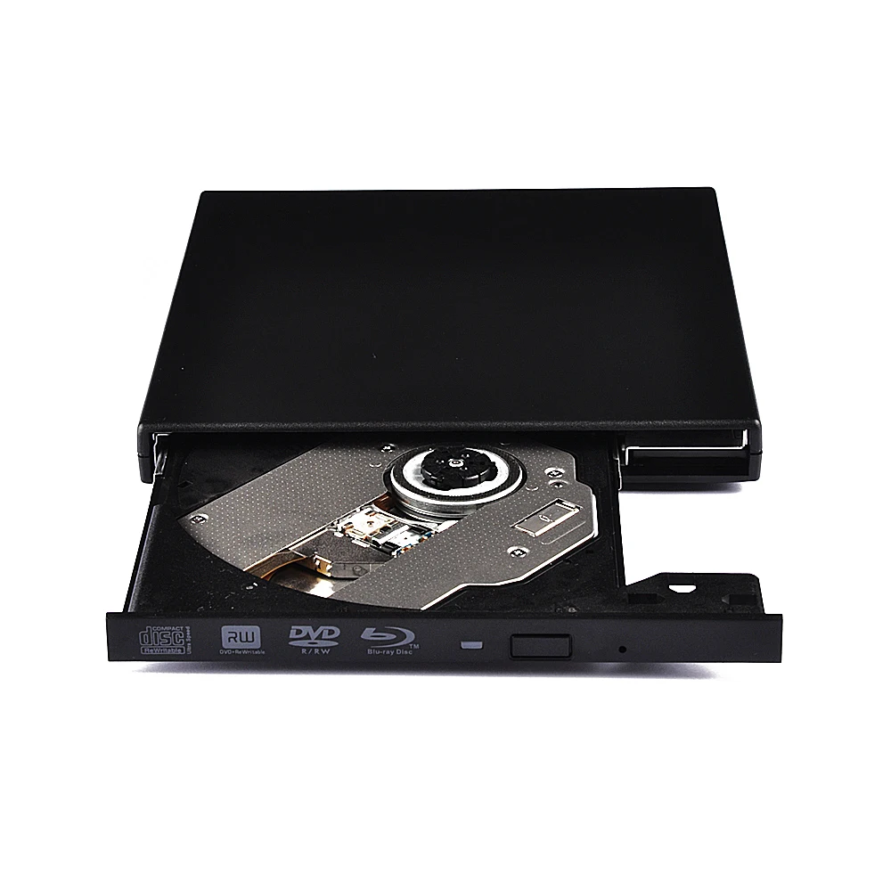 Deepfox USB2.0 Bluray Diskas Išorinis CD/DVD RW įrašymo įrenginys BD-ROM Blu-ray Grotuvas Optinis įrenginys Rašytojas Apple Macbook Nešiojamas kompiuteris