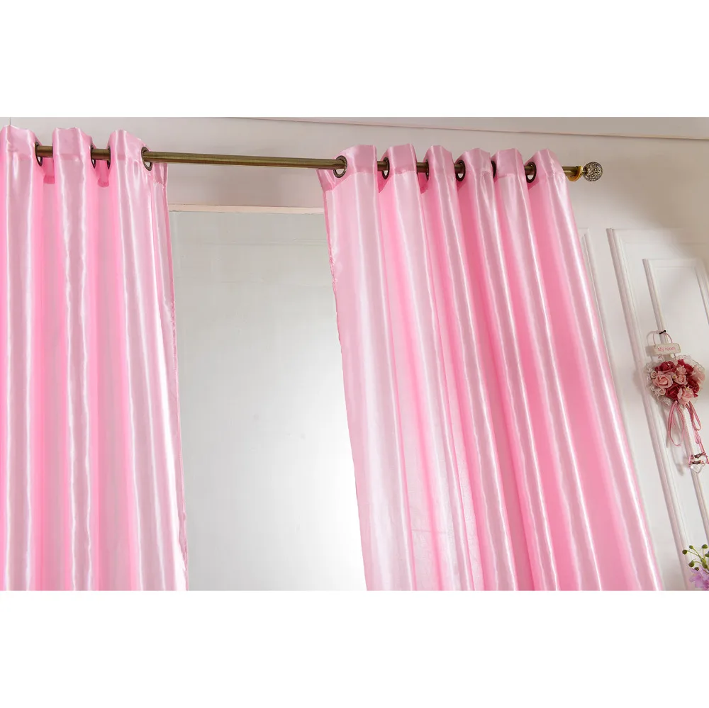 100*250 rožinės spalvos užuolaidų, Užuolaidos, Vaikų Berniukų, Mergaičių Patalynė kambaryje kambarį Elegent Bule Apklotai Cortinas para salė