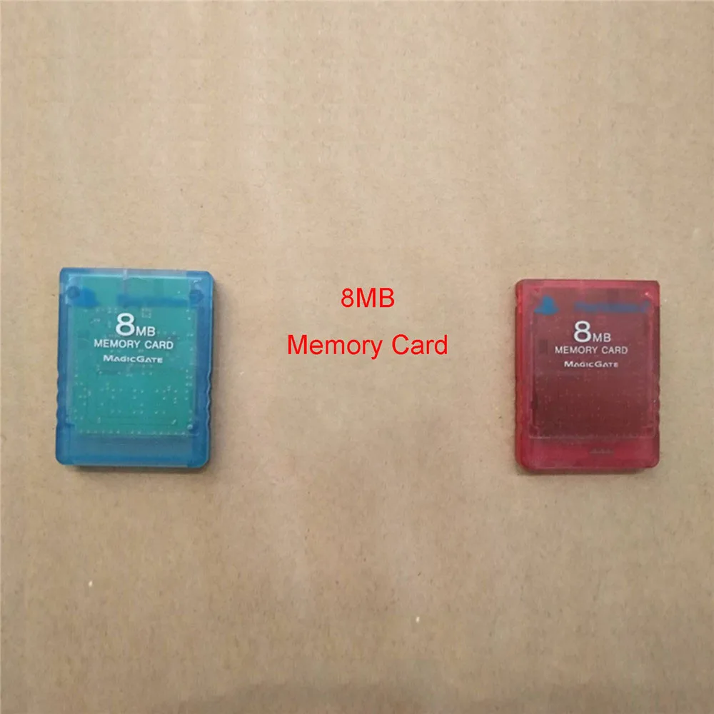 Profesinės 8MB Atminties Kortelė Sony Playstation 2 PS2 Žaidimų Konsolių Pakeitimo Atminties Išplėtimas Kortelė PS2 Dalys