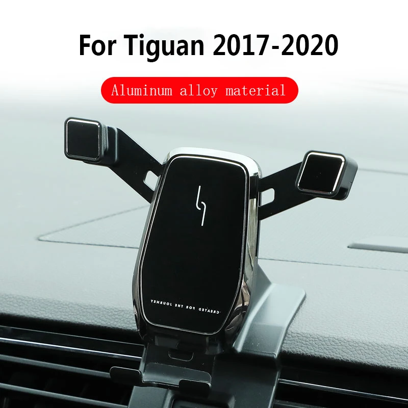 Už Tiguan 2017 2018 2019 2020 mobiliojo telefono stovas automobilių navigacijos telefono laikiklis, Automobilinis Laikiklis Svorio laikiklis iphone 8 9 10