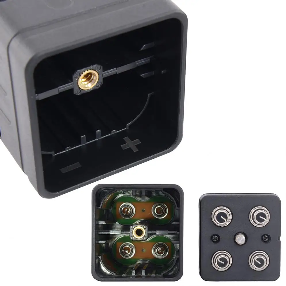 Nešiojamų Praktinių Vandeniui Baterija Atveju Dėžutė su USB Sąsaja, Parama, 4 x 18650 Baterija Dviračių LED Šviesos