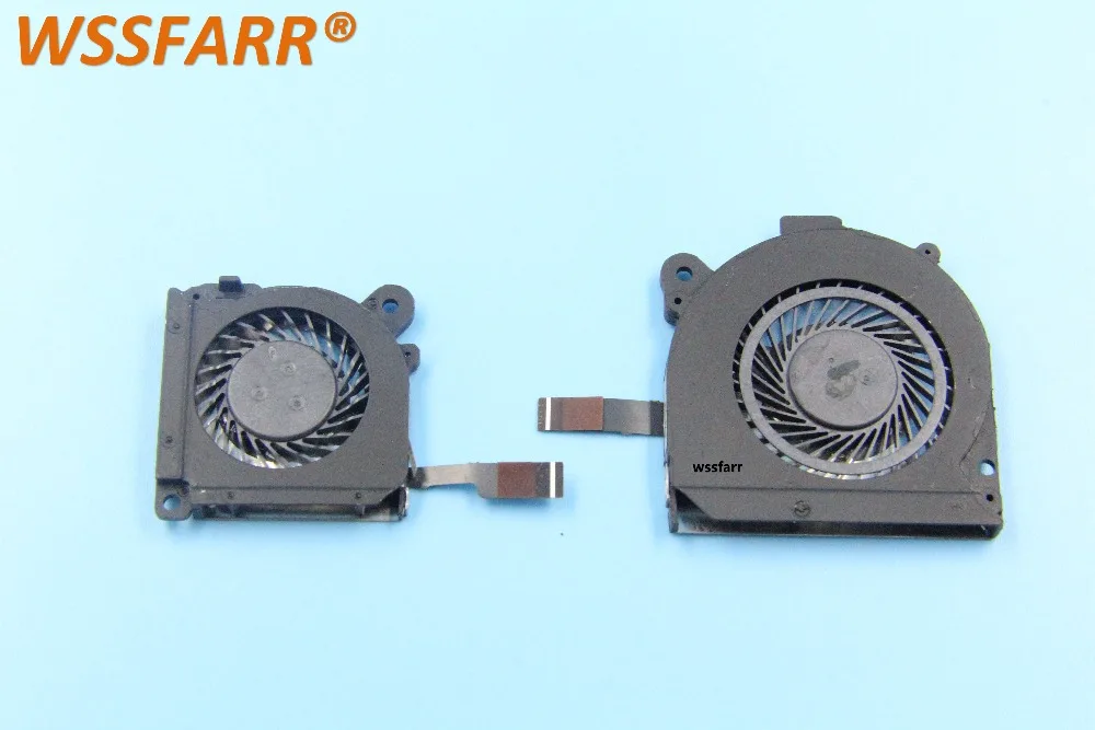 2VNT/daug laptop CPU ir GPU aušinimo ventiliatorius Acer Aspire S7 S7-391 S7-191 S7-392 Aušintuvo Ventiliatorius Bandymo gerai