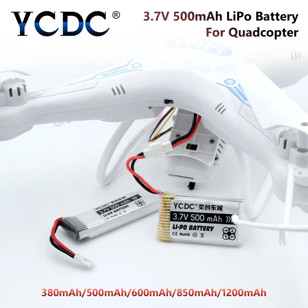5vnt baterijos/daug+5 1 Įkroviklis 3.7 V 1200mah 25C 1S VOLT 25C Lipo Baterija Akku + X5 Įkroviklio Syma X5SW RC Quadcopter Drone