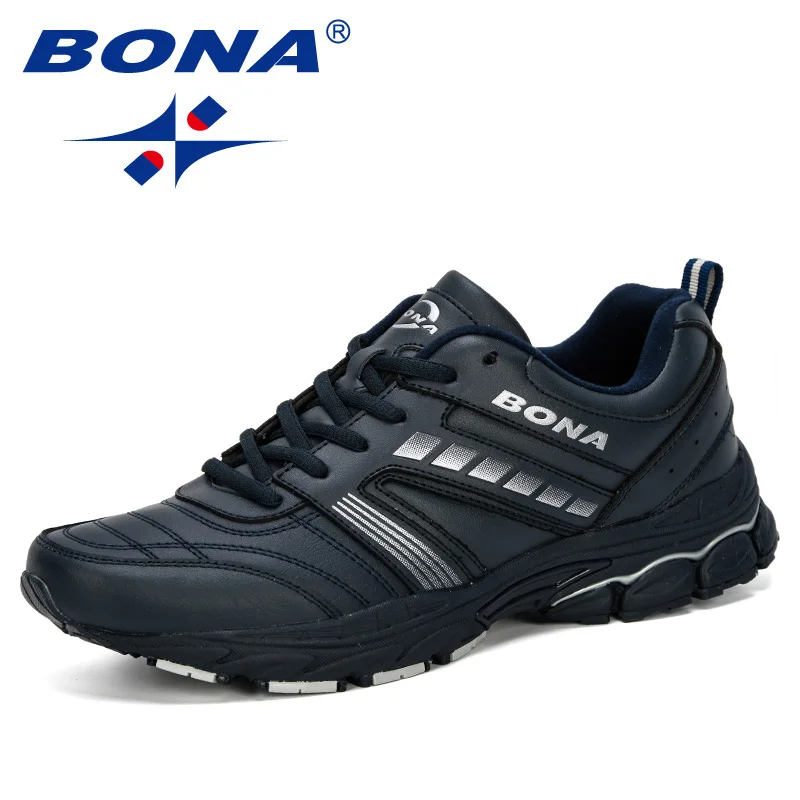 BONA 2019 m Vyrų Bėgimo Bateliai, Sporto Vyrai, Lauko Treniruoklius Bėgiojimas Homme Zapatos Corrientes Verano Chaussures De Žinoma Pour Hommes