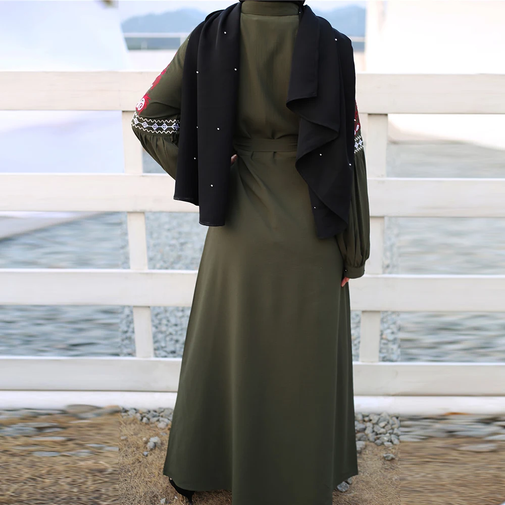 Plus Size Abaja Musulmonų Suknelė Turkijos Islamo Drabužiai Hijab Suknelės Caftan Kaftan Maroko Ramadanas Tesettur Elbise Vestidos
