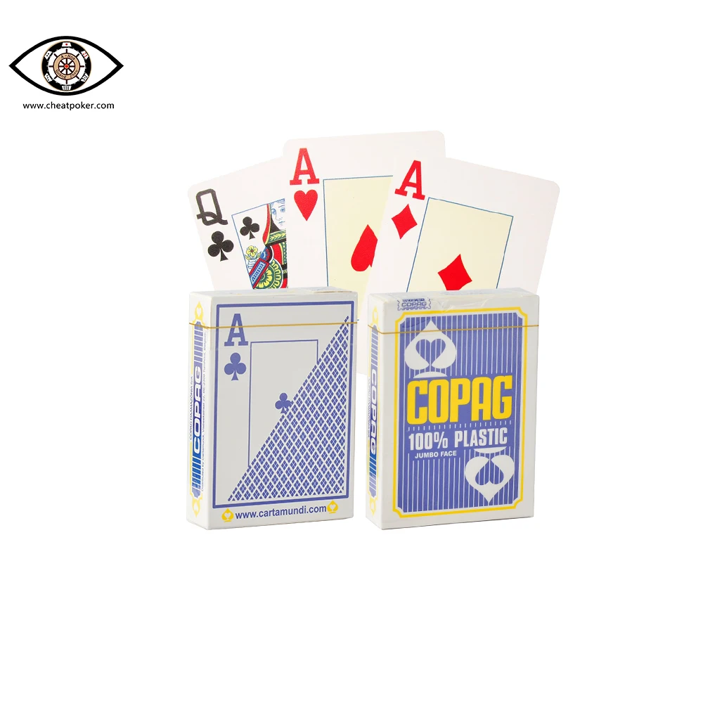 COPAG Pažymėtos kortos infraraudonųjų spindulių kontaktiniai lęšiai, magic show anti cheat pokerio, magija gudrybės denių