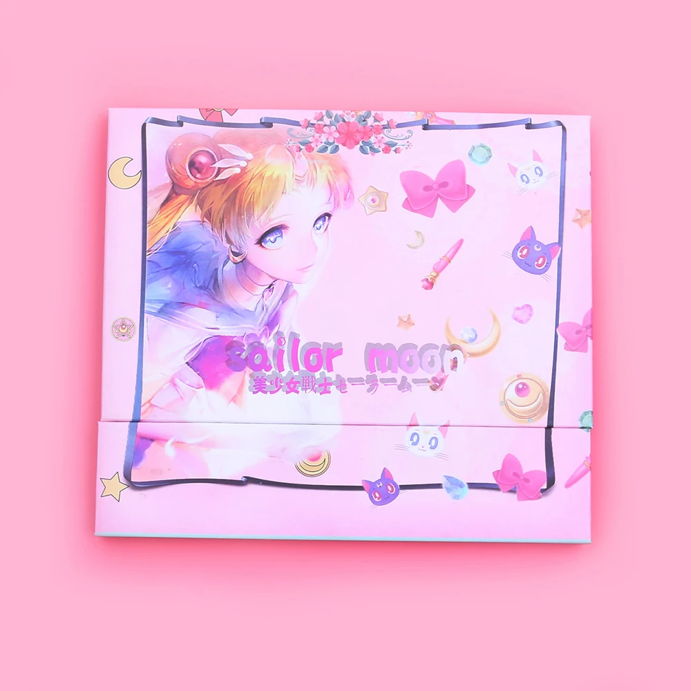 27Colors Mielas Anime Sailor Moon Eyeshadow Pallete Tingus Eyeshadow Milteliai Profesionalus makiažas Šviečia Akių šešėliai Mergina Dovana